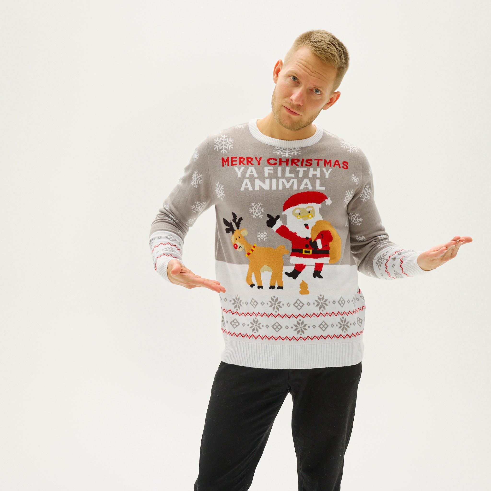 Ya Filthy Animal Sweater - Herre